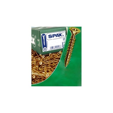Caja de tirafondos bicromatados C-PL PZ SPAX 6.0Z90