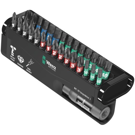 Juego puntas impacto Wera 30PZ