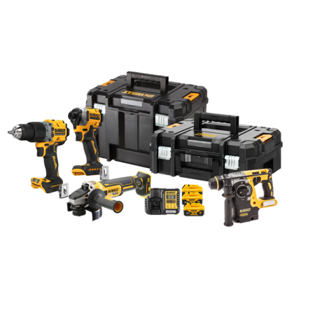 Monster kit Dewalt 18V 4 herramientas 3bats