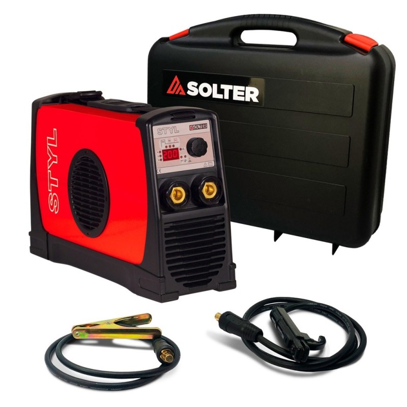 SOLDADURA INVERTER SOLTER STYL 205 PRO