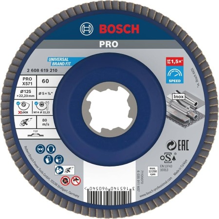 DISCO LAMINAS BOSCH XLOCK 125MM G60