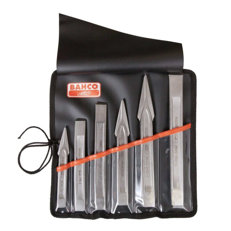SET CORTAFRIOS Y BURILES BAHCO 6PZ